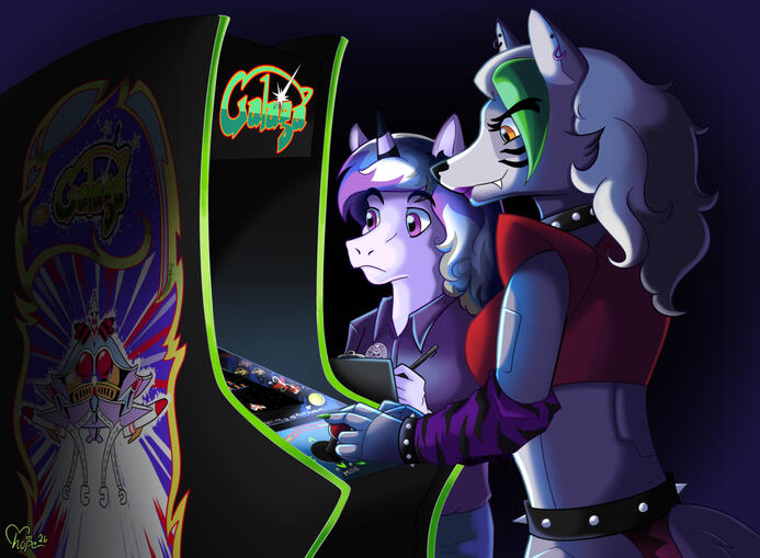 Pony and Roxy